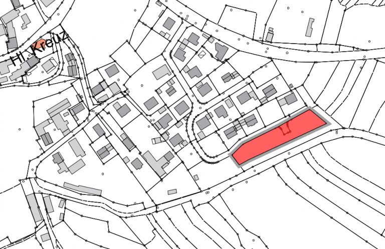 Geltungsbereich An der Siedlung Larsbach 1. Änderung Geltungsbereich An der Siedlung Larsbach 1. Änderung